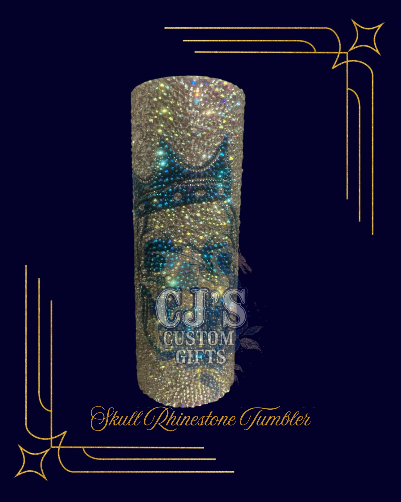 Rhinestone tumblers