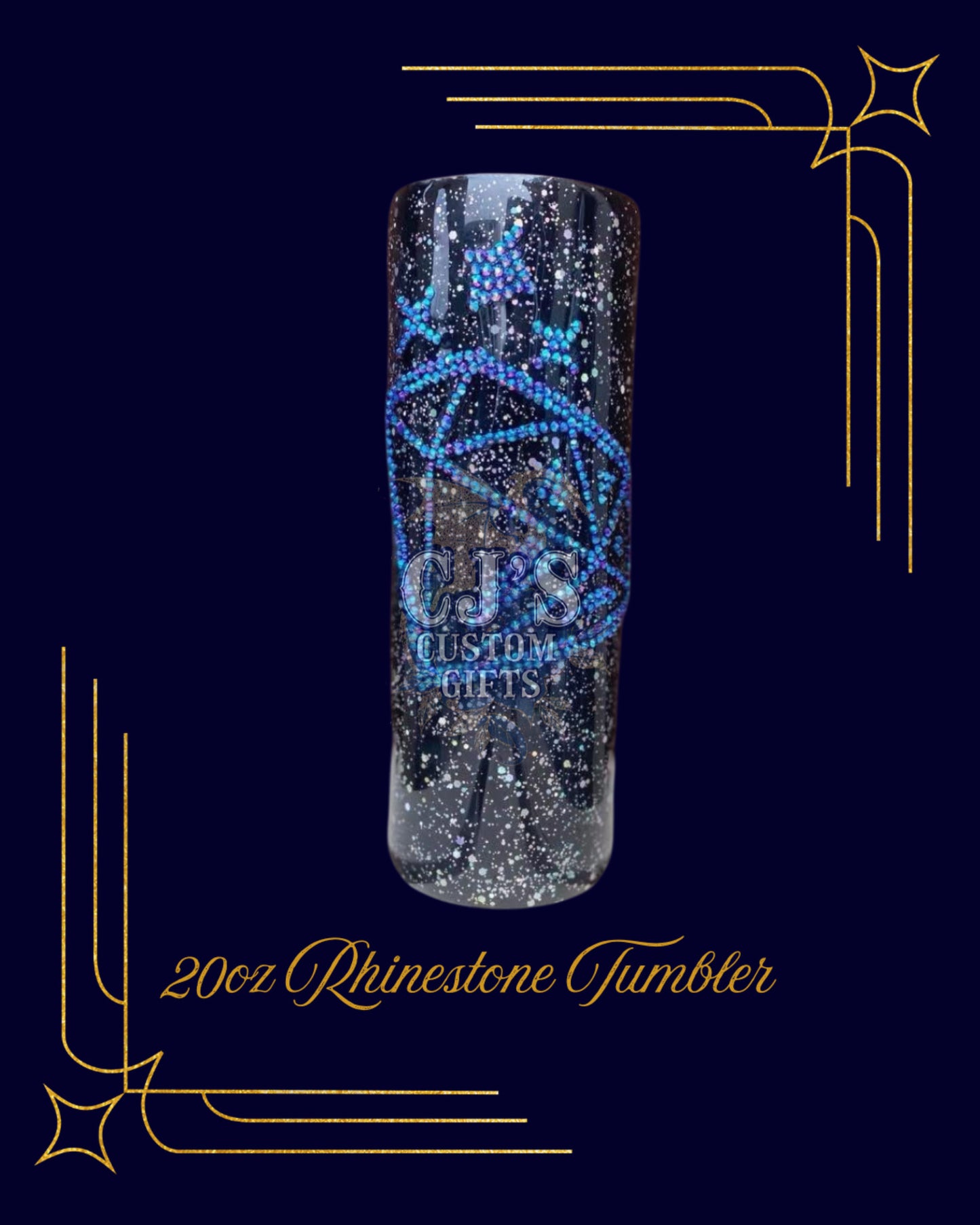 Rhinestone tumblers